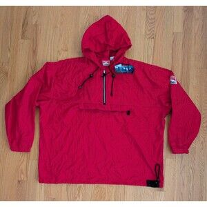 Vintage 90s Marlboro Unlimited Mens XL Windbreaker Pullover Jacket Packable NWT